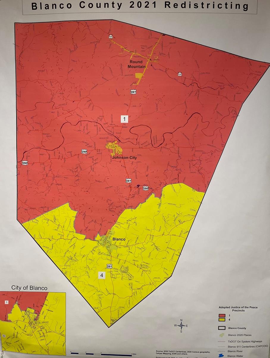 Blanco County Redistricting 2021